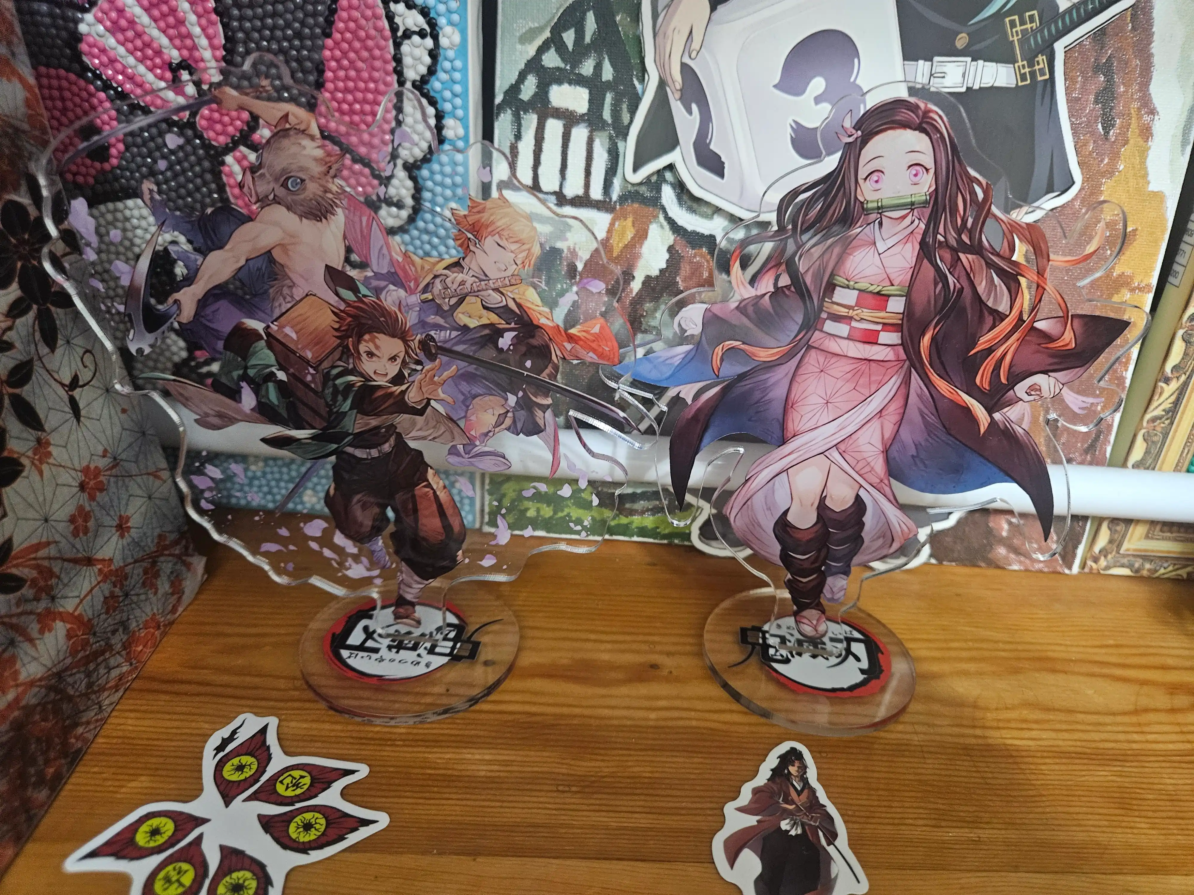 Akril anime figurasi Demon Slayer, Demon Slashing Blade