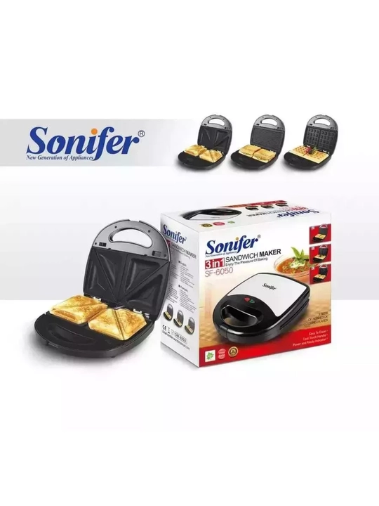 Sonifer vafli pishirgich SF-6057, 900W – tez va qulay tayyorlash