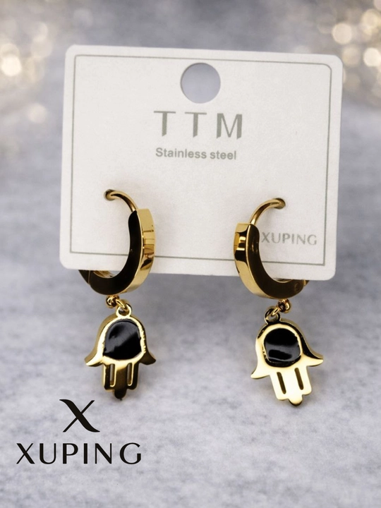 Серьги Xuping Stainless Steel женские, гипоаллергенные - 
