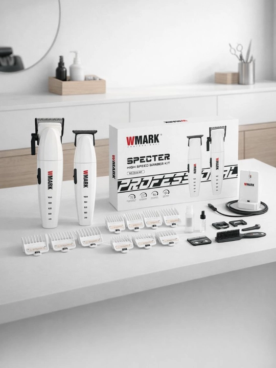 WMARK SPECTER — профессиональный набор для барберов, с высокой мощностью, точной стрижкой