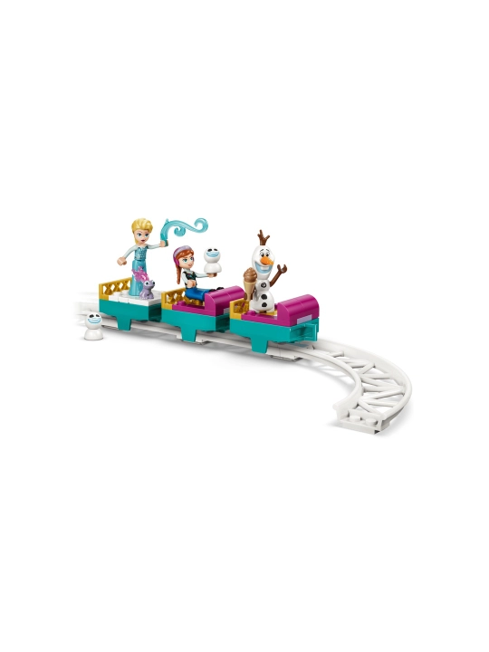 Конструктор LEGO Disney Ледяной замок Эльзы и снежная горка 43281