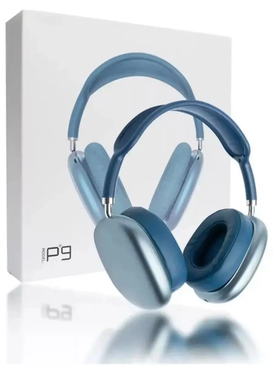 Simsiz Bluetooth quloqchinlar P9, mikrofonli, to'liq o'lchamli
