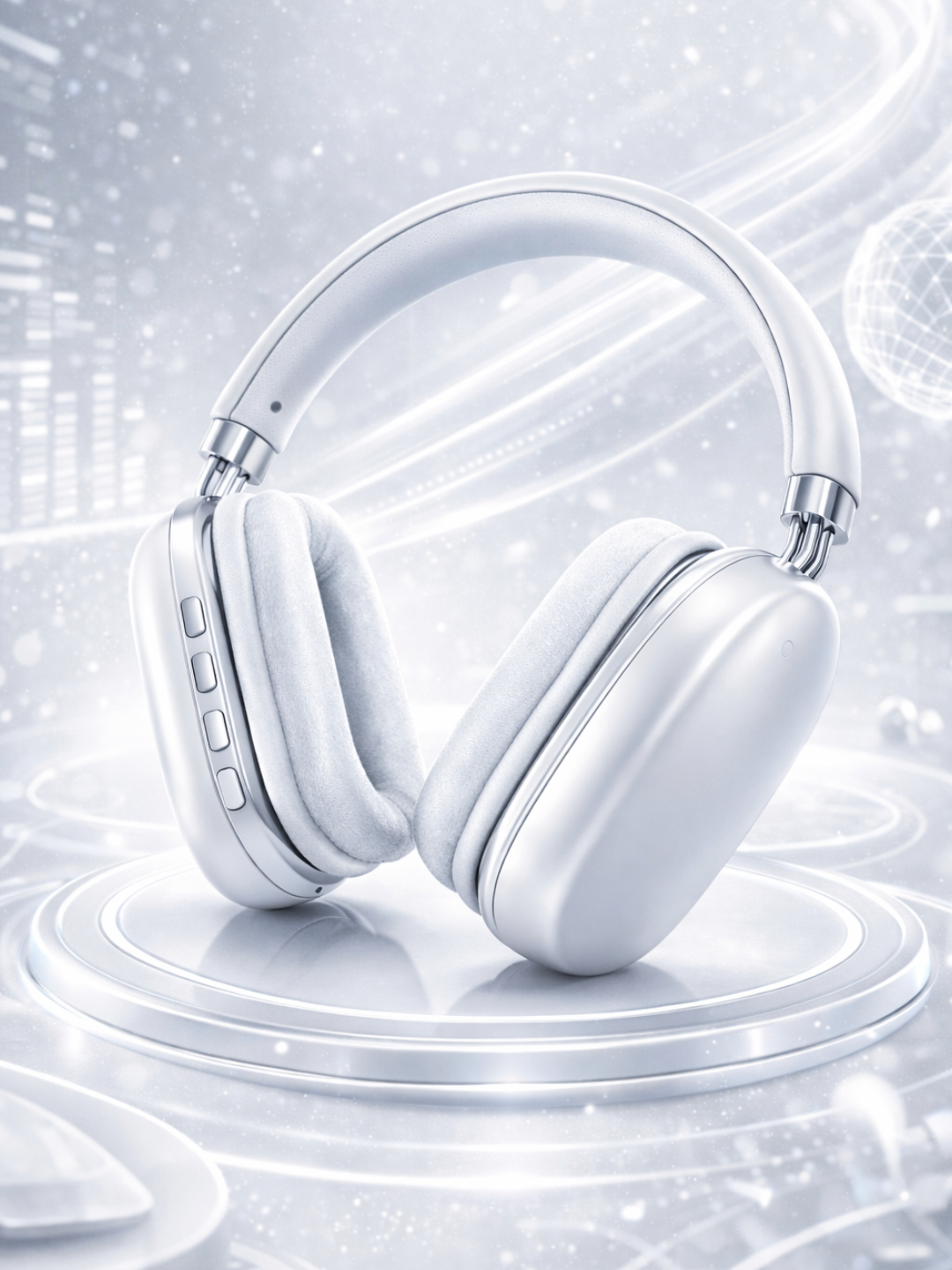 Simsiz Bluetooth quloqchinlar P9, mikrofonli, to'liq o'lchamli - 