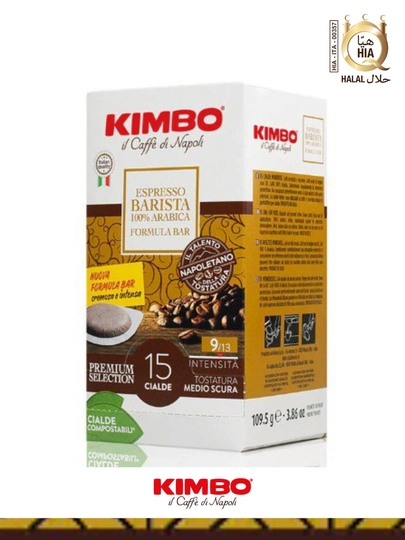 Кофе в чалдах Kimbo Espresso Barista 100% Arabica — KIMBOUZ-CHALD15