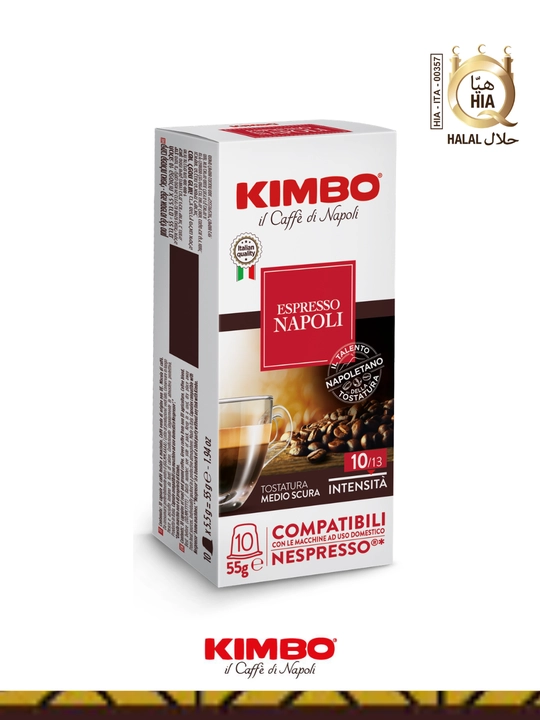 Kapsulalar nespresso Espresso NAPOLI, 10 dona - 