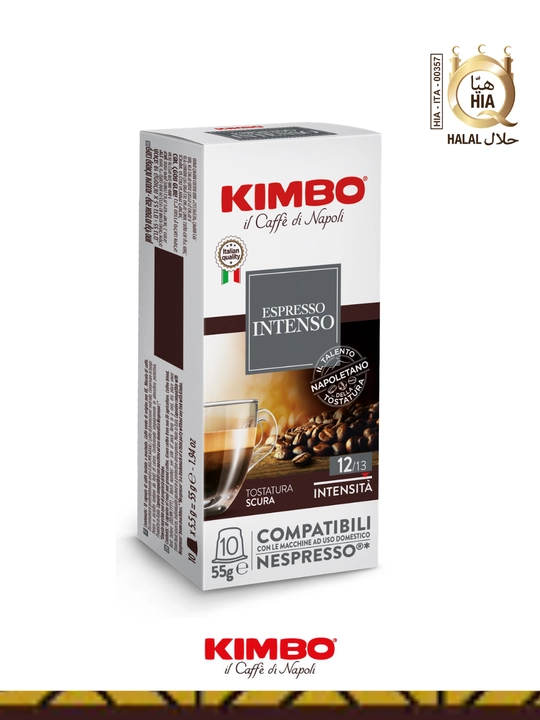 Kimbo INTENSO nespresso uchun kapsulalarda qahva, 10 dona - 