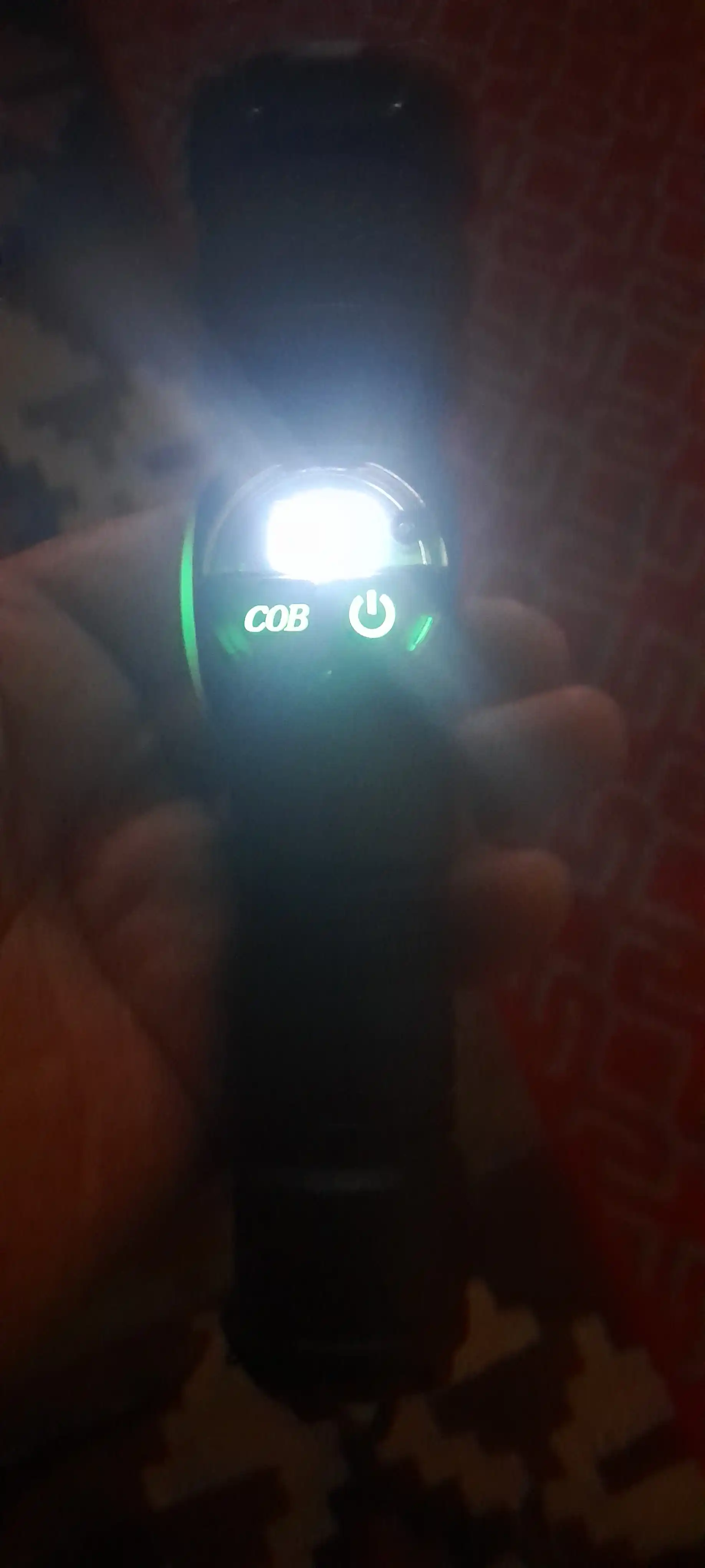 Qo‘l fonar LED, 5 rejim, PowerBank funksiyasi bilan