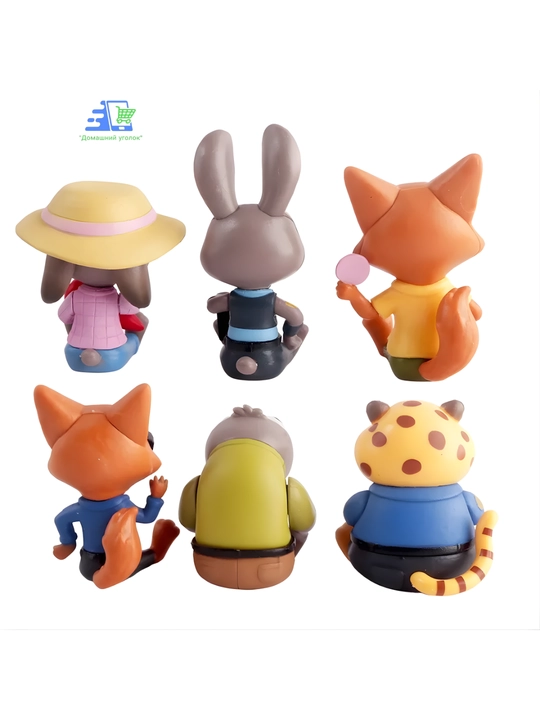 Коллекционные фигурки «Зверополис 2» blind box — сюрприз