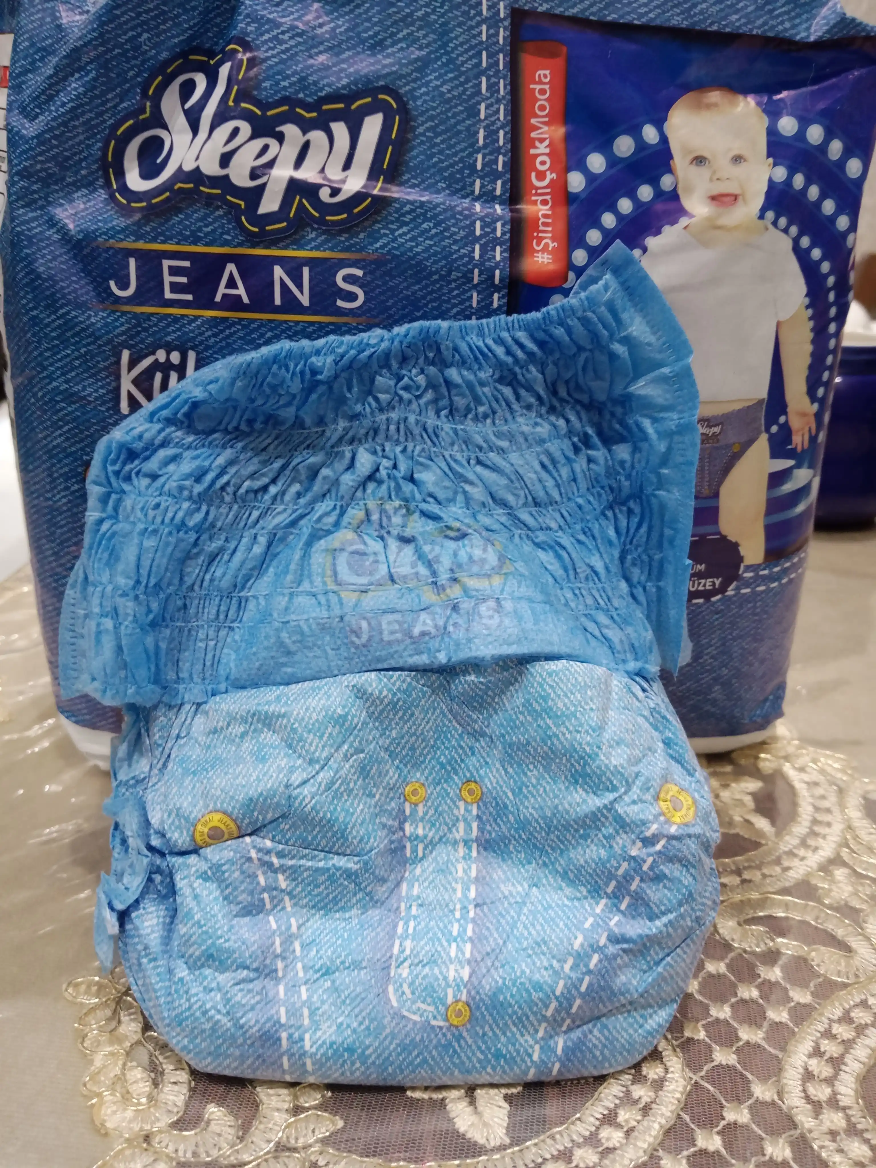 Sleepy jeans Детские подгузники, трусики - №3–№6, 4–25 кг