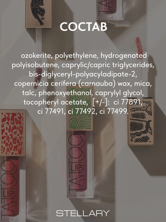 Lab boyog'i Stellary, chidamli, suyuq va matli, ton 03, 4.5 ml