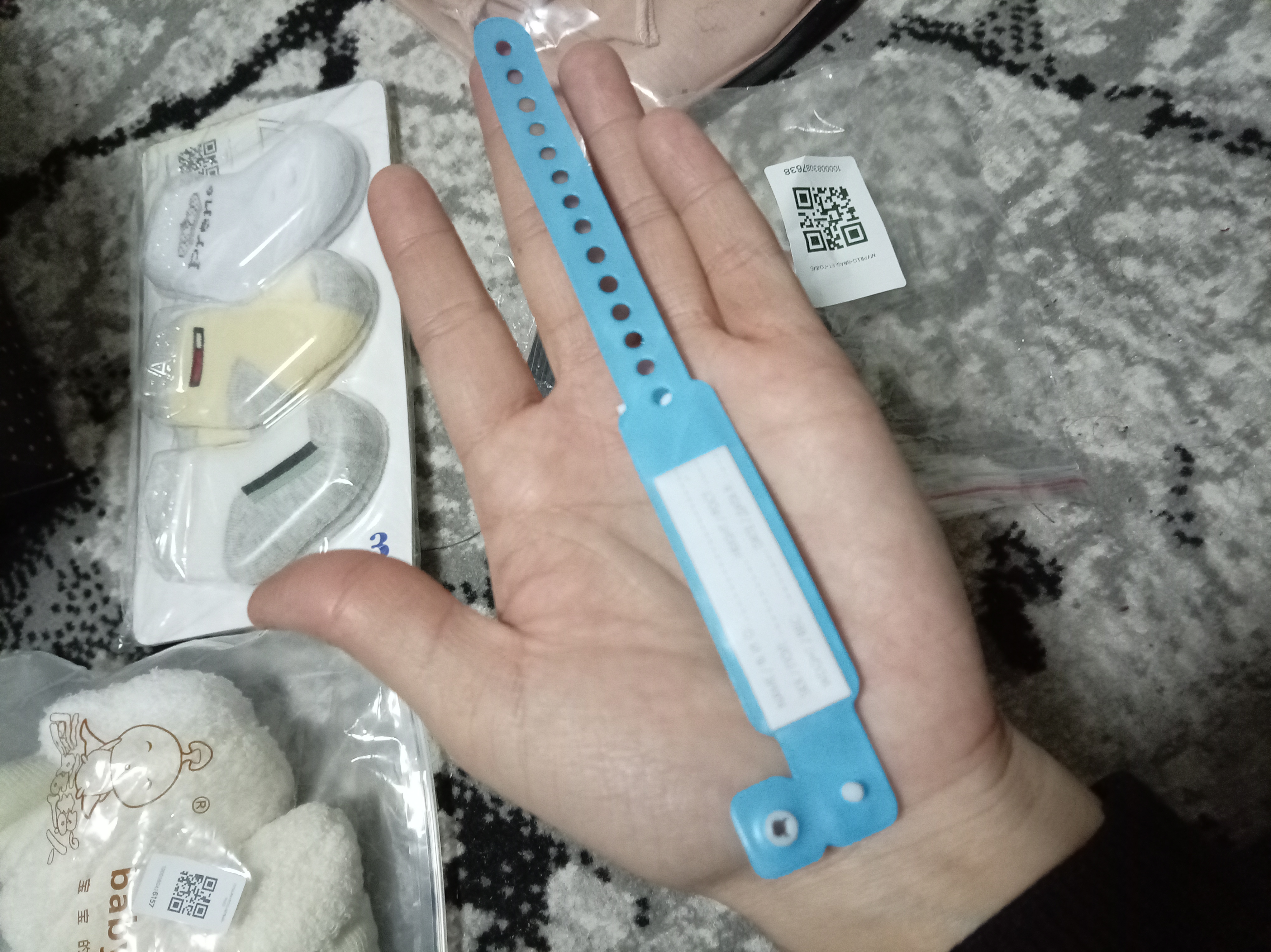 Бирка в роддом для новорожденных, идентификационный браслет для малыша