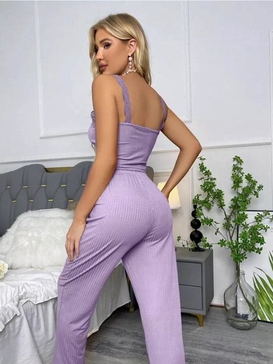 Ayollar uchun pijama to‘plami — shortik va shim bilan, 3 tasi 1 da