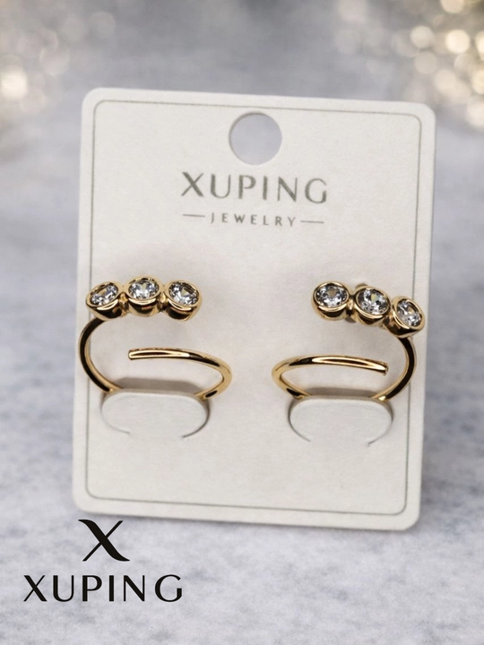 Серьги Xuping Stainless Steel женские, гипоаллергенные - 
