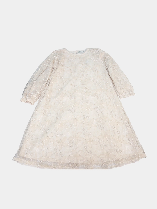 Коктейльное платье для девочки, ажурное платье, Турция, Escabel,146-158, 11-13 лет