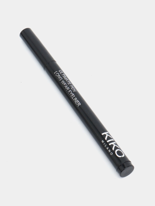 Подводка для глаз KIKO Milano Winged Eyeliner матовая черная, водостойкая