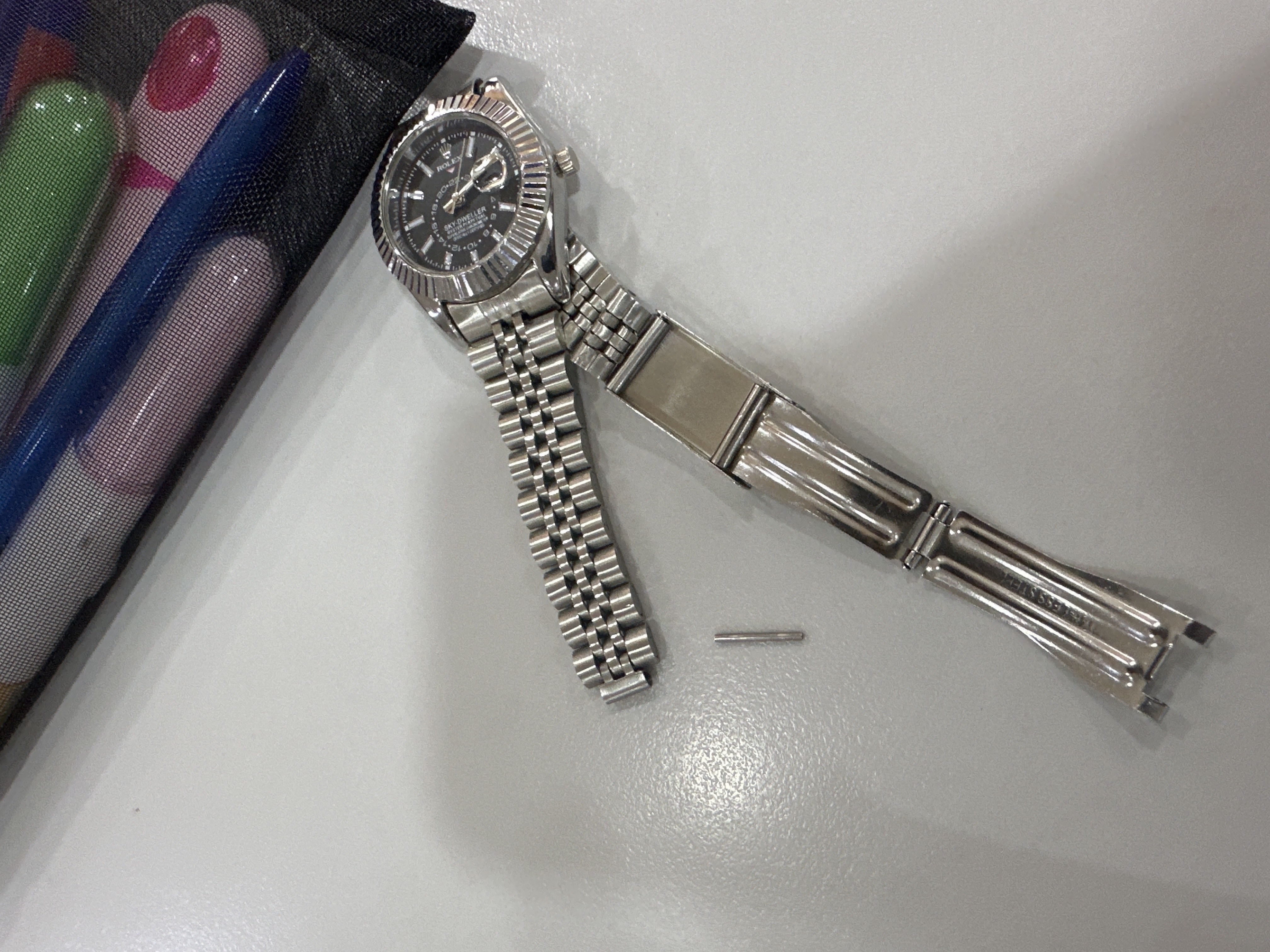 ROLEX ayollar qo‘l soati, batareyali, to‘plamda: quti, soat, g‘ilof, hujjatlar