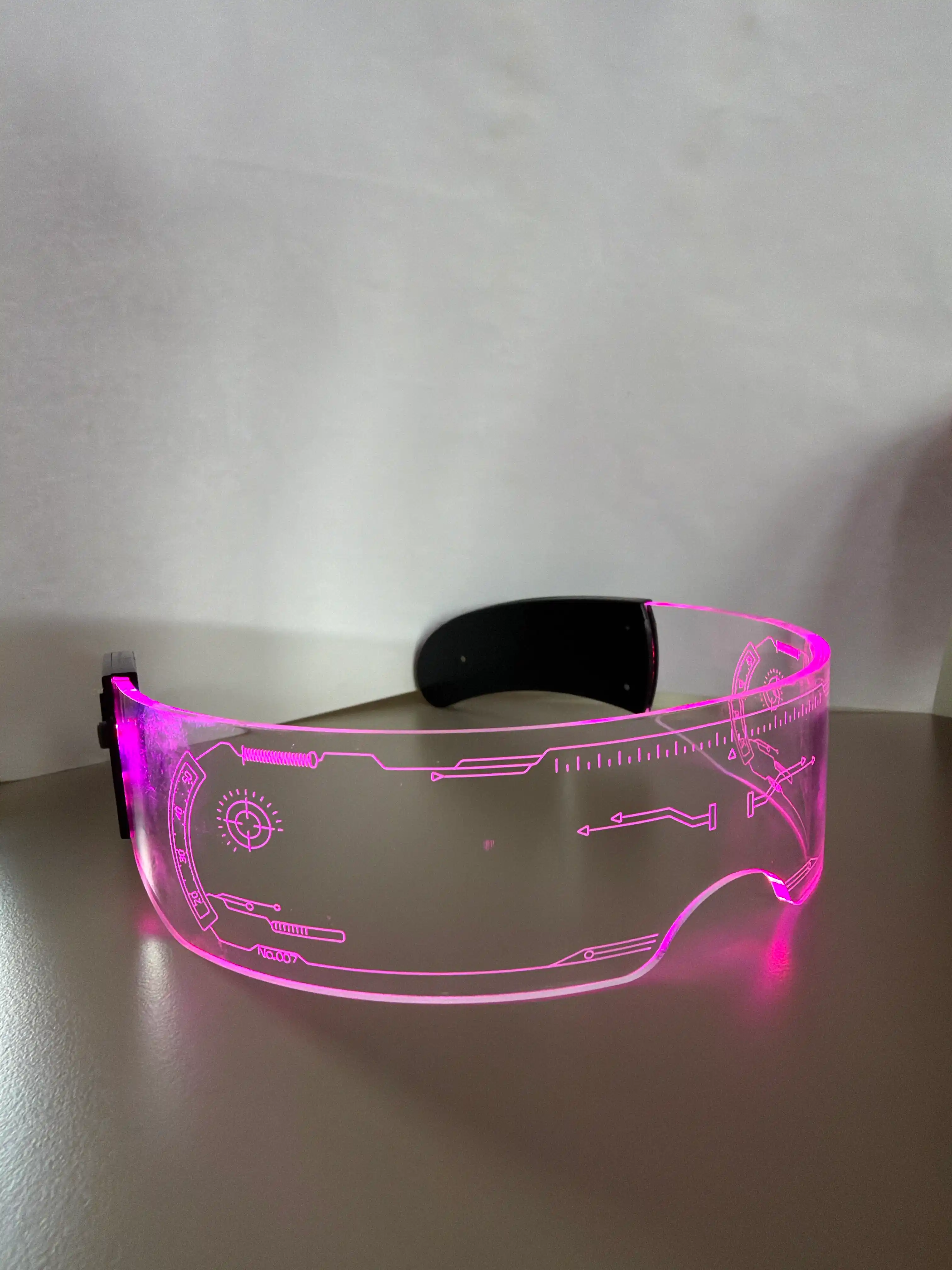 Очки светящиеся LED, для вечеринки, унисекс