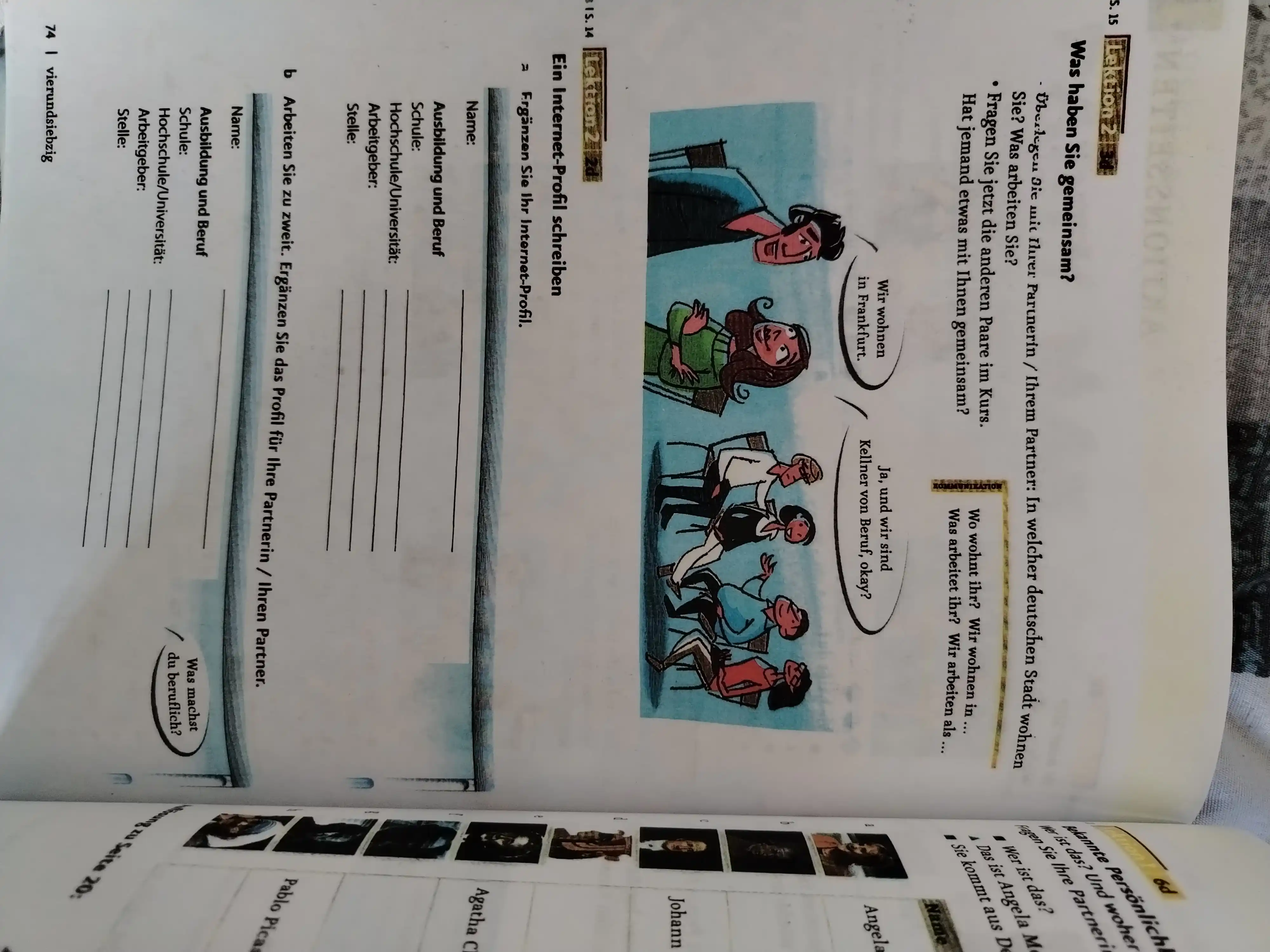 Menschen Kursbuch Arbeitsbuch A1.1