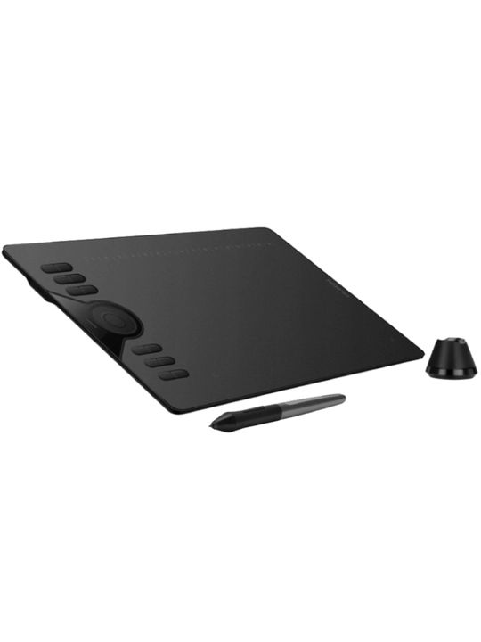 Grafik plansheti Huion HS610 10"x6.25", microUSB, qora