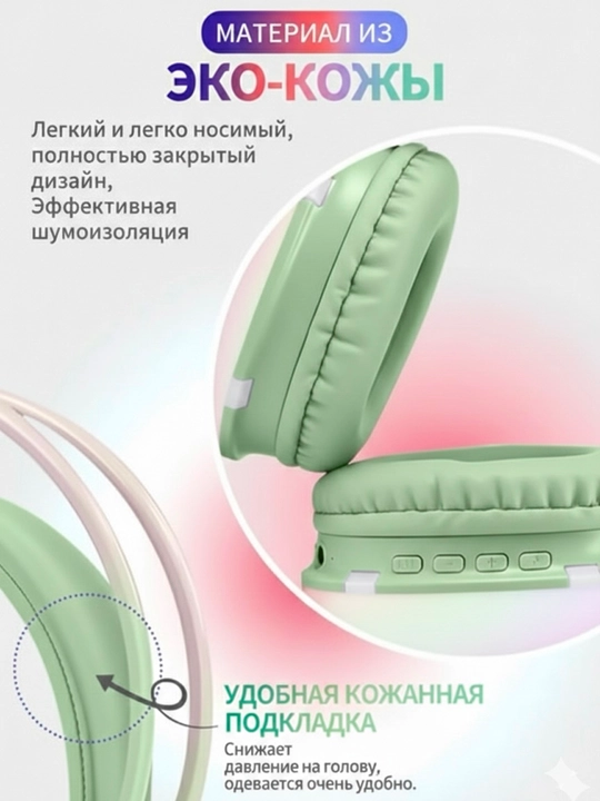 Simsiz naushniklar - P890 Wireless Headset RGB bass modeli