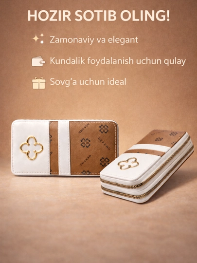 Женский кошелек, двойная молния, для подарка, красный, синий