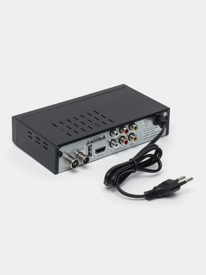 Raqamli TV tyuner DVB-T2, 20+ kanal, HD sifat, pult bilan