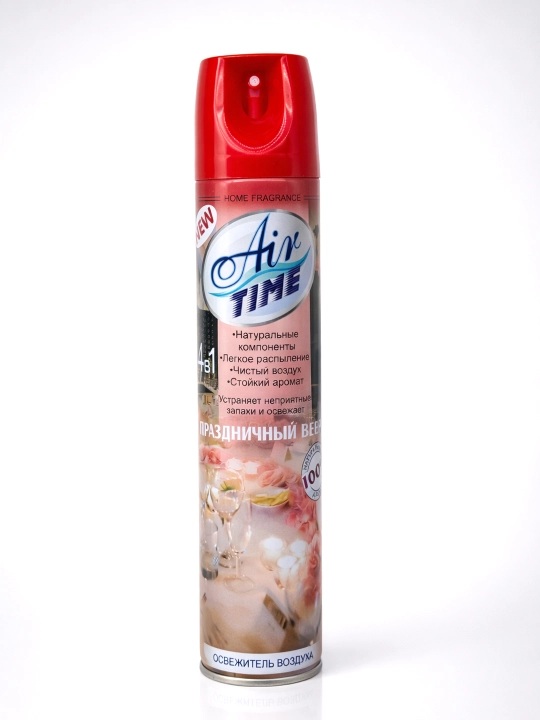 AIR TIME havo tozalatgich, 300 ml, uzoq saqlanuvchi hid