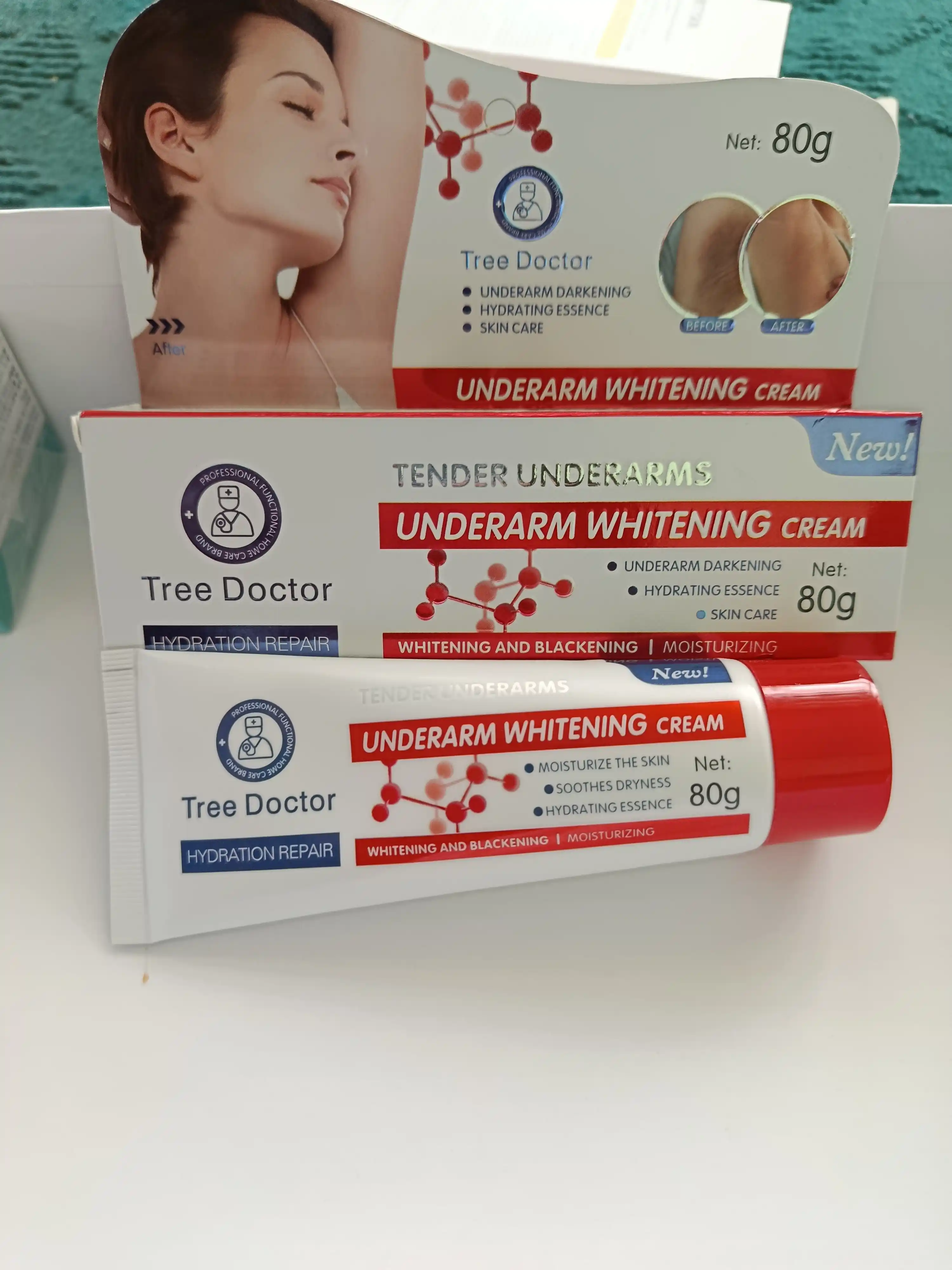"Tree Doctor" qo'ltiq osti va intim zona uchun oqartiruvchi krem