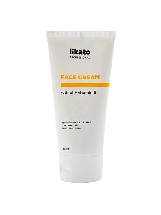 LIKATO Professional Крем-флюид для лица с ретинолом, 50 мл