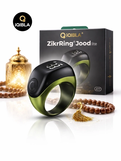 Zikr Ring Jood Lite – умное кольцо с напоминанием о намазе, тасбехом и шагомером — NOORTSM-JOODT-ЗЕЛХАКИ