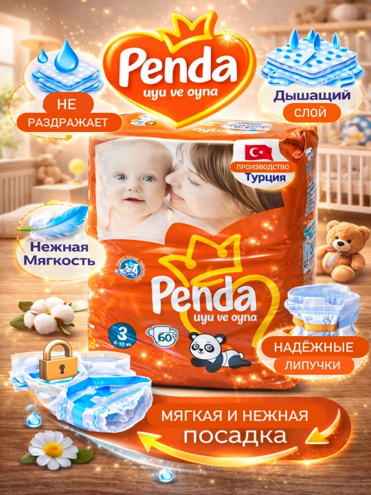 Penda современные подгузники для детей - 