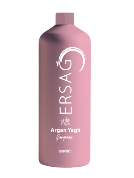 Ersag Argan Yağlı Şampuan — Argan yog'li tabiiy shampun, 1000 ml