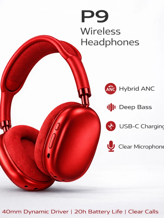 P9 Wireless Bluetooth Quloqchinlari