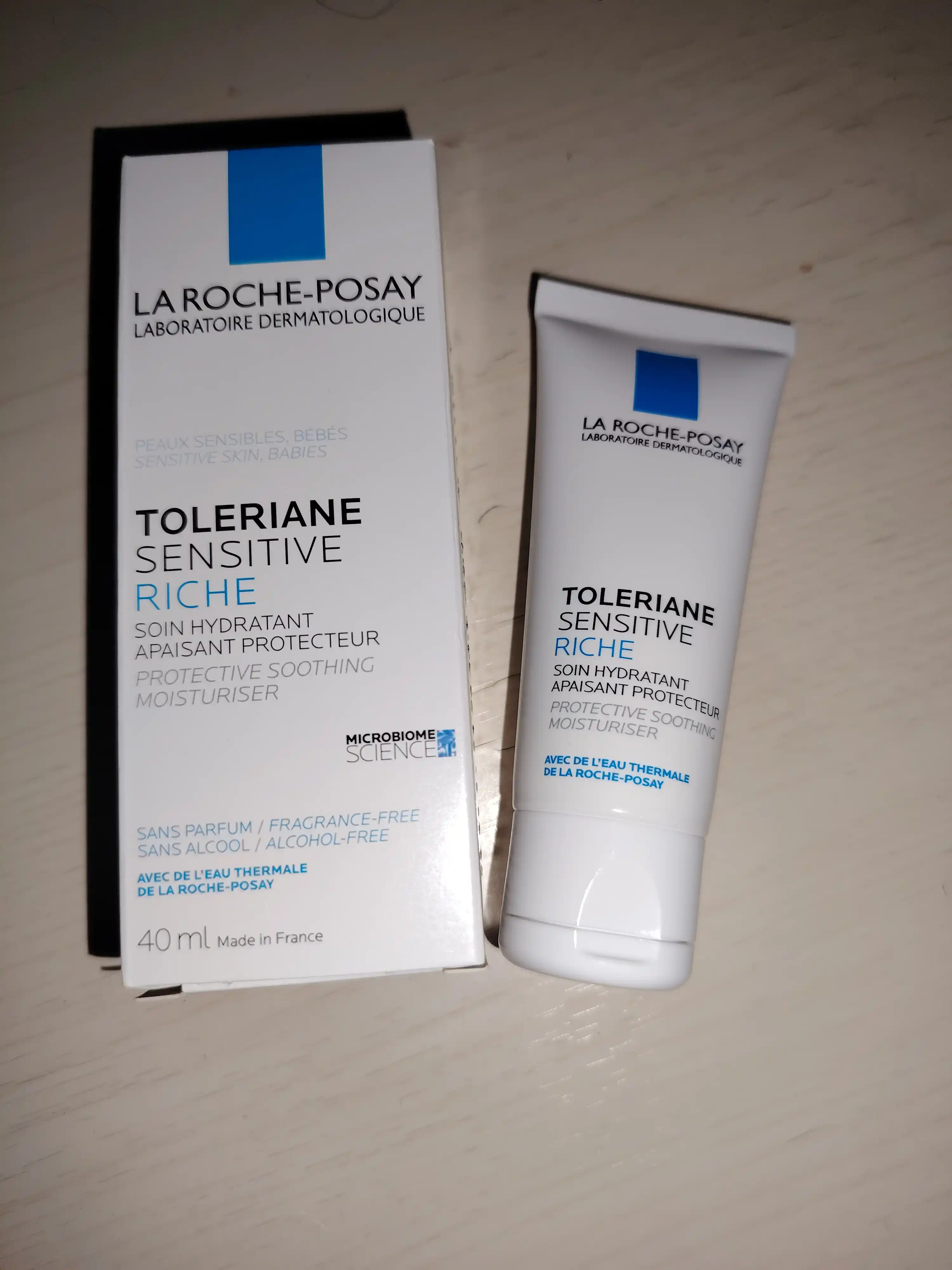 LA ROCHE-POSAY TOLERIANE SENSITIVE RICHE Увлажняющий уход для сухой чувствительной кожи, 40 мл