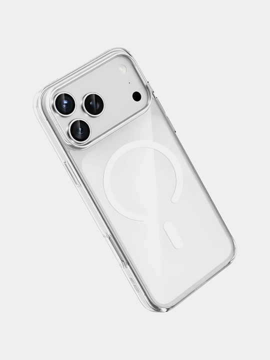 Прозрачный чехол Green Lion Magsafe Crystal Clear, для iPhone 18, 17, 16 Pro/Pro Max, Air