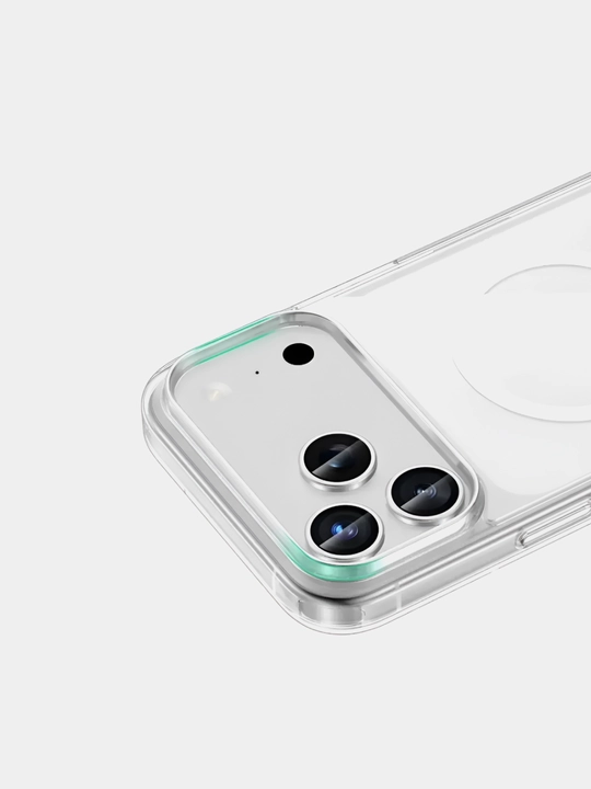 Прозрачный чехол Green Lion Magsafe Crystal Clear, для iPhone 18, 17, 16 Pro/Pro Max, Air