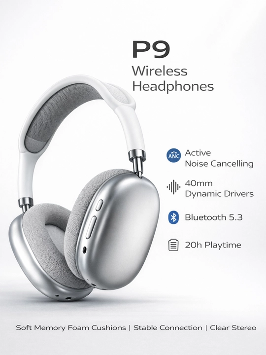 P9 Wireless Bluetooth Quloqchinlari 