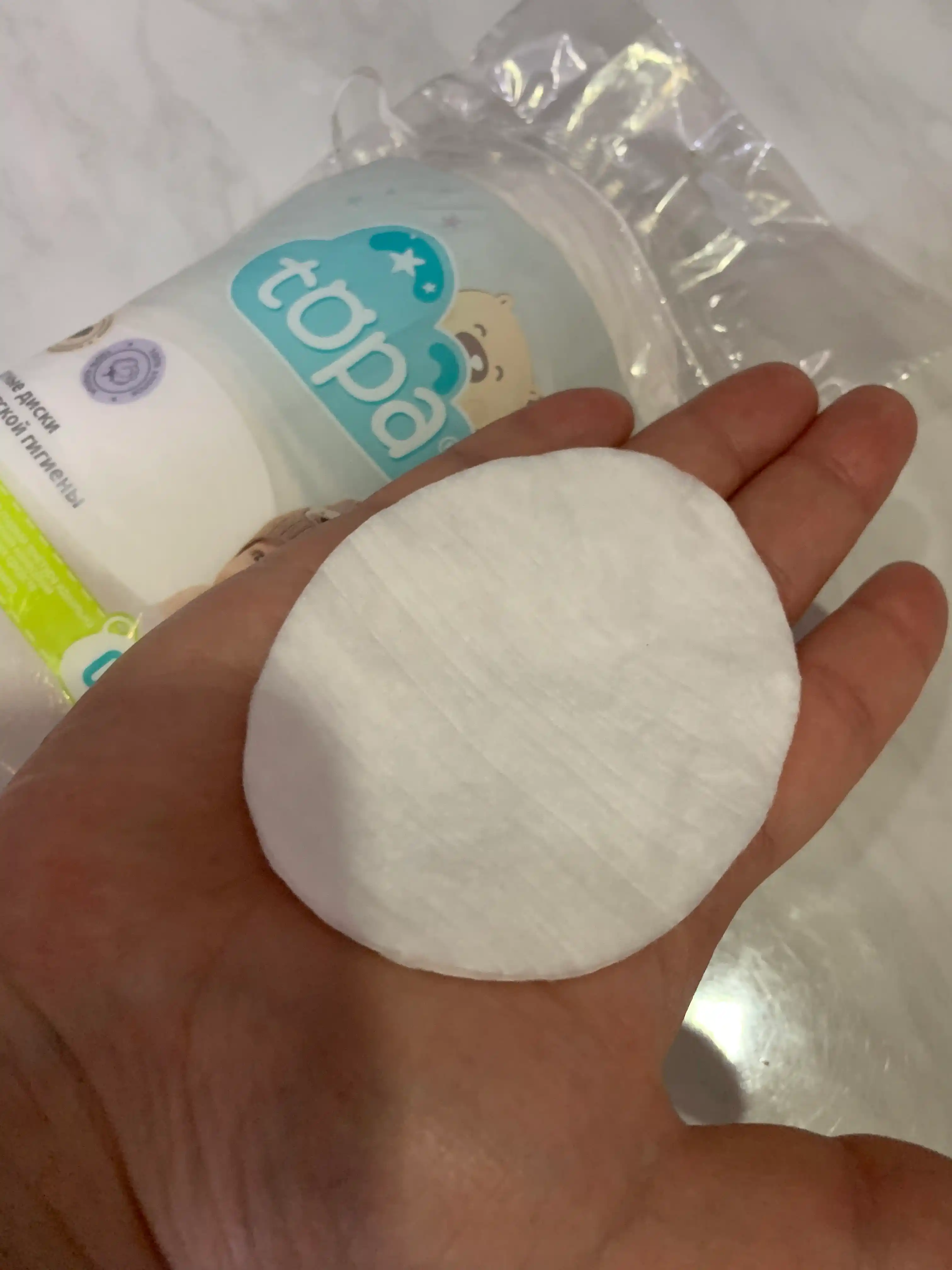 Ватные диски детские Topa, 40 шт