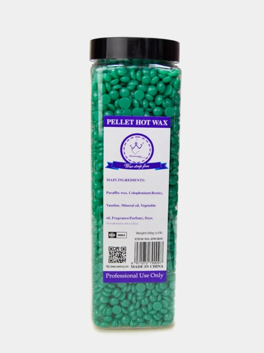 Гранулированный воск для депиляции Hot Wax, 400гр, 500гp, вокс для удаления волос, для женщин