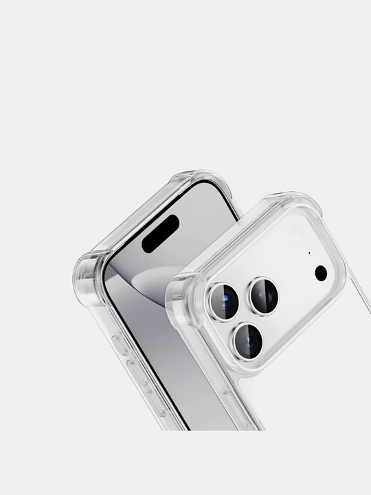 Прозрачный чехол Green Lion Anti-shock, для iPhone 18, 17, 16 Pro/Pro Max/Air