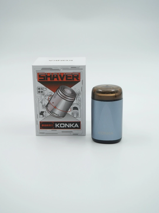 KONKA Mini Shaver – портативная электрическая роторная бритва, USB зарядка