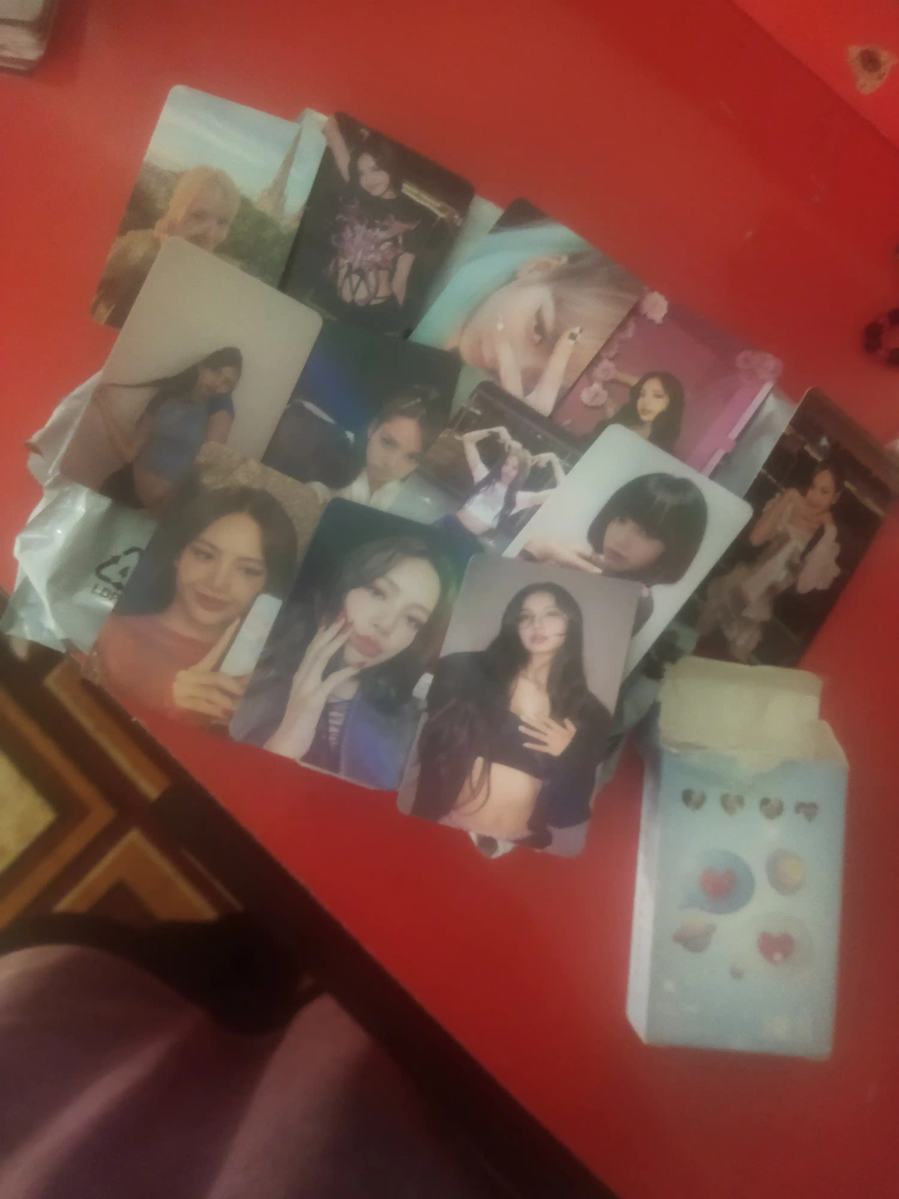 K-pop, BTS, Blackpink, Babymonster Lomo Cards, Photocards Lomo Karta 50 dona, qutida