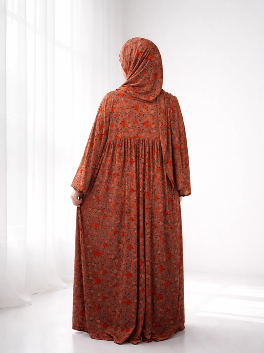 Ayollar uchun xijob kiyimlari - belmando paplin matosi baxor yoz kuz oylari  uchun abaya