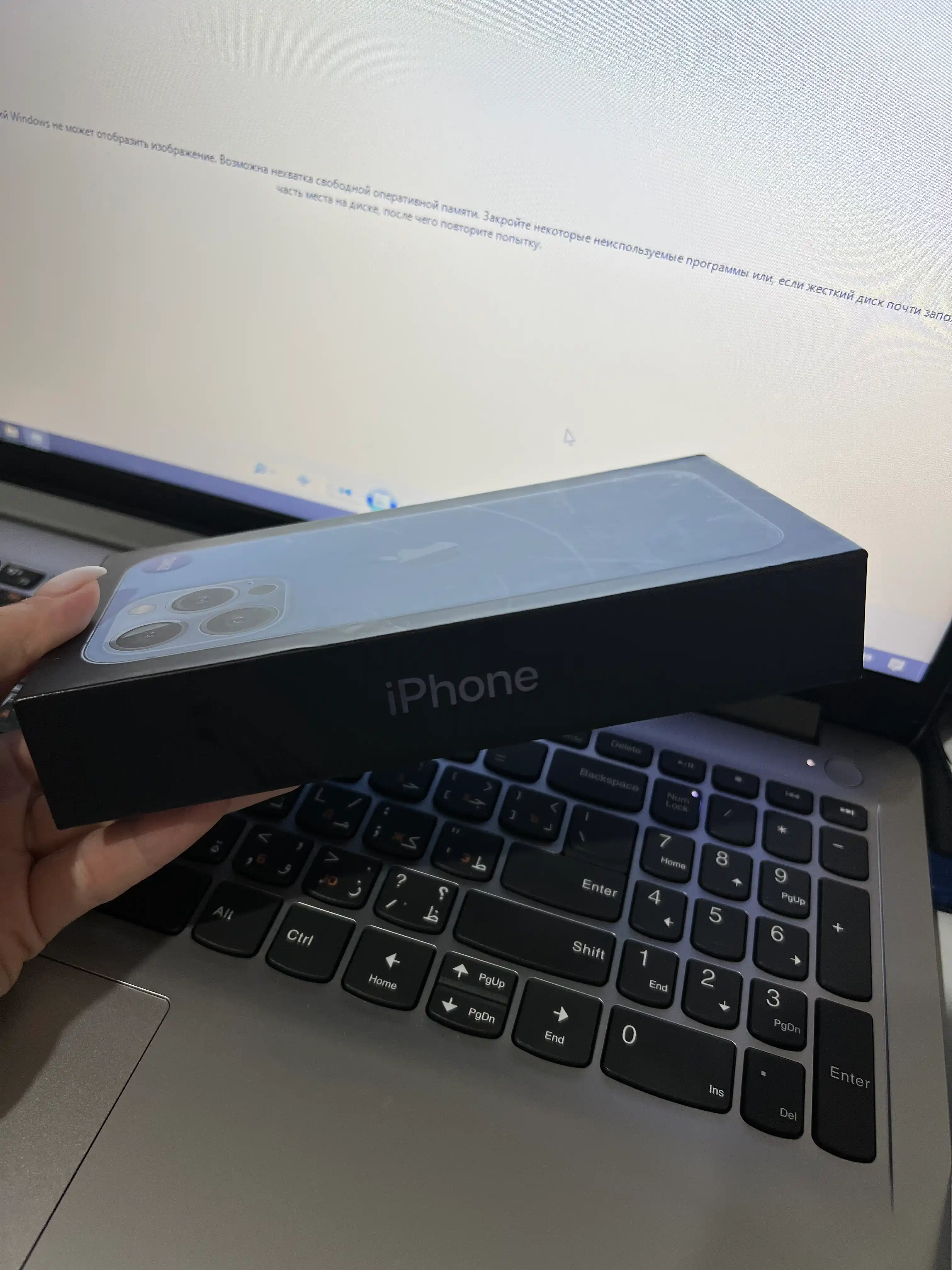 Smartfon Apple iPhone 13 Pro, 128 / 256 GB Blue, SIM+sim, g‘ilof va shisha sovg‘a sifatida