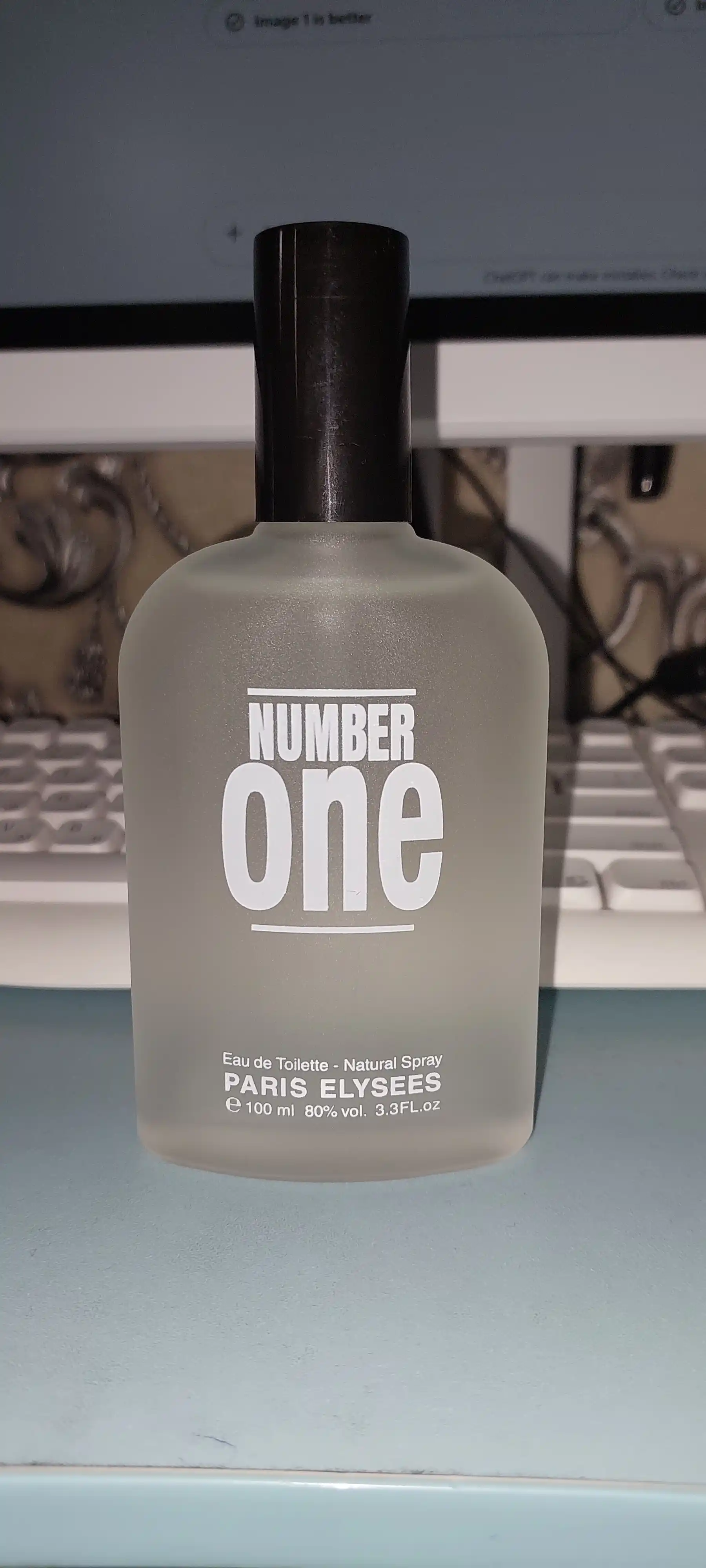 Number One Paris Elysees Xushbo'ylangan suv erkaklar uchun Number One, 100 ml