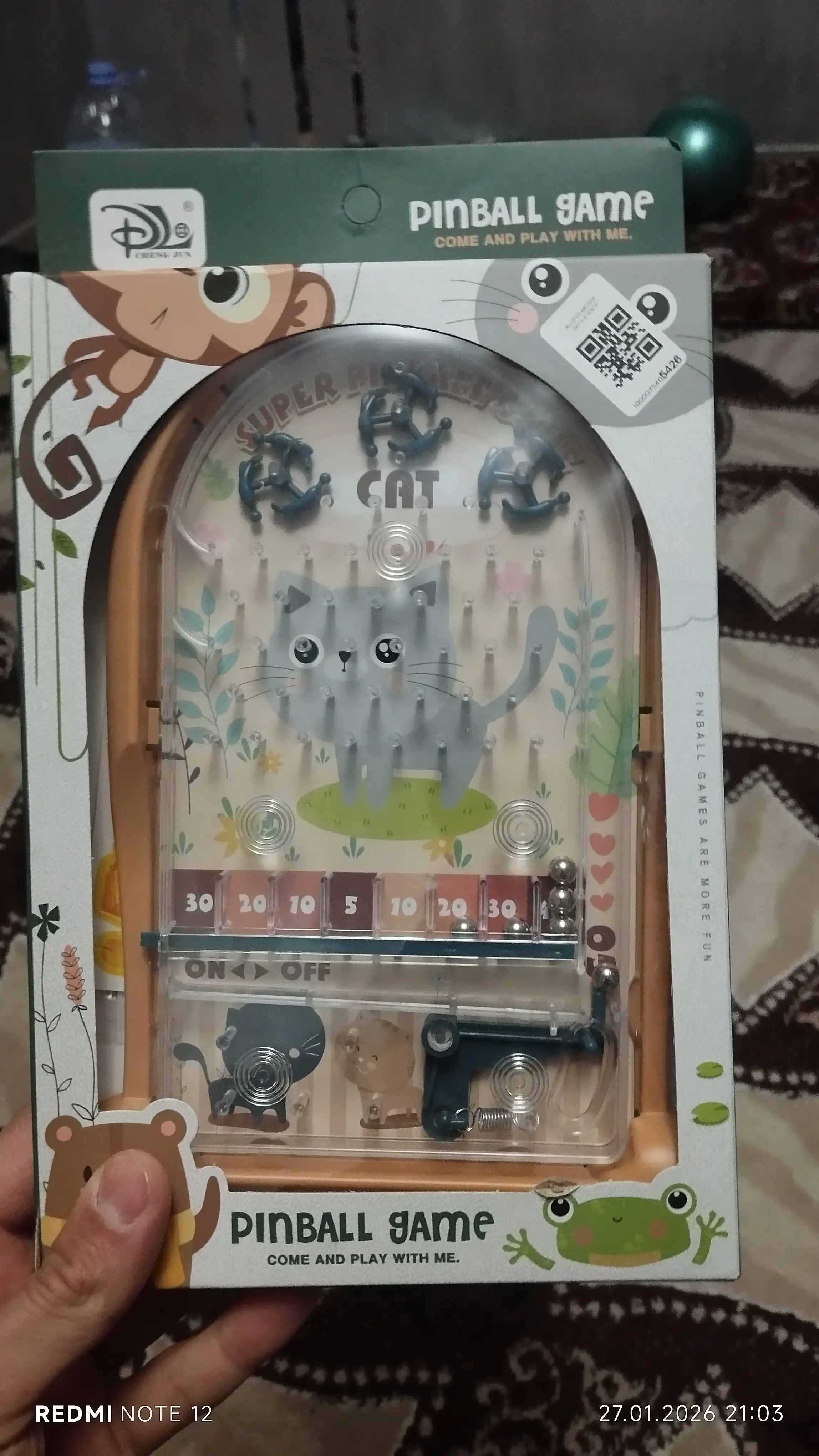 Игрушка Настольная игра Пинбол