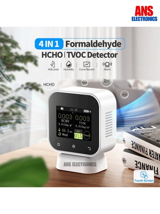 FNIRSI SFD-02 — это компактный интеллектуальный анализатор качества воздуха 4-в-1