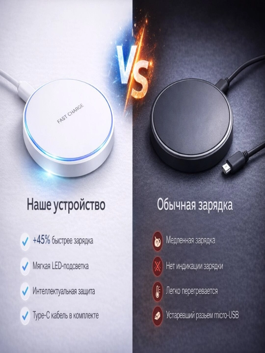Fast Charge simsiz zaryadlash qurilmasi