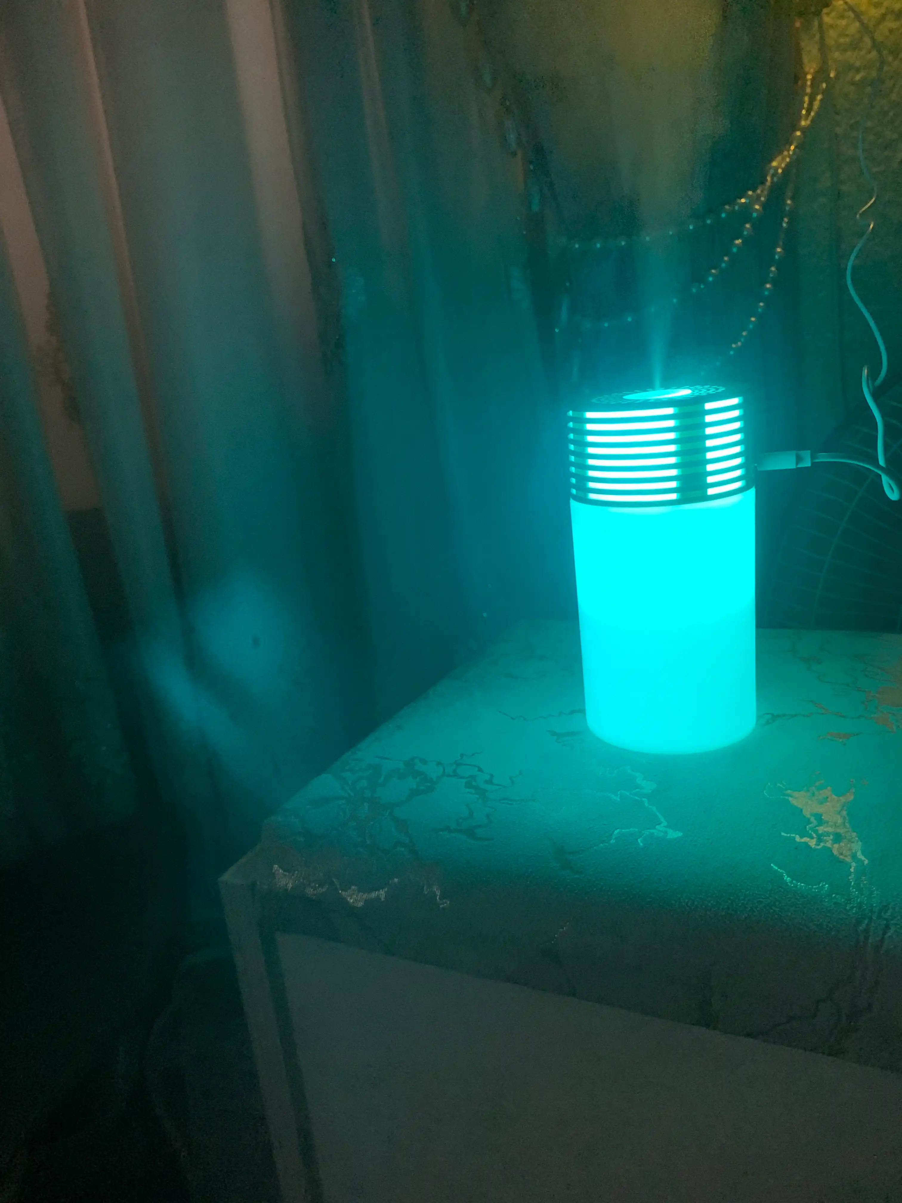 Увлажнитель воздуха с лампой для стола Humidifier для офиса и автомобиля