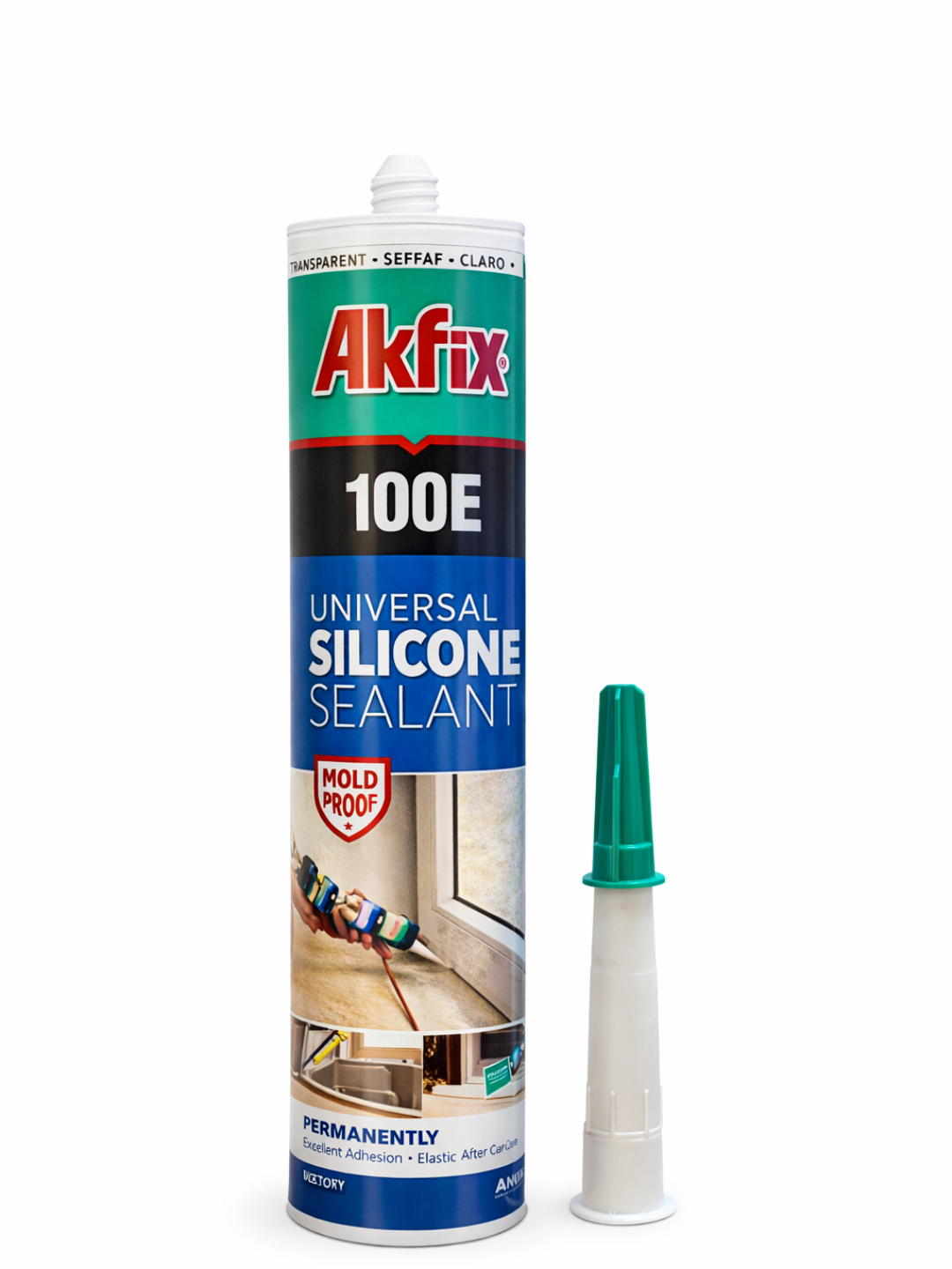 Akfix 100E Universal Silicone Sealant – Mog‘orga Qarshi, Universal  Silikon Germetik